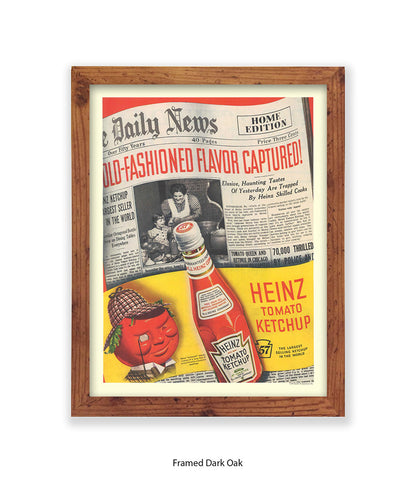 Tomato Ketchup - Old Fashioned - Art Print