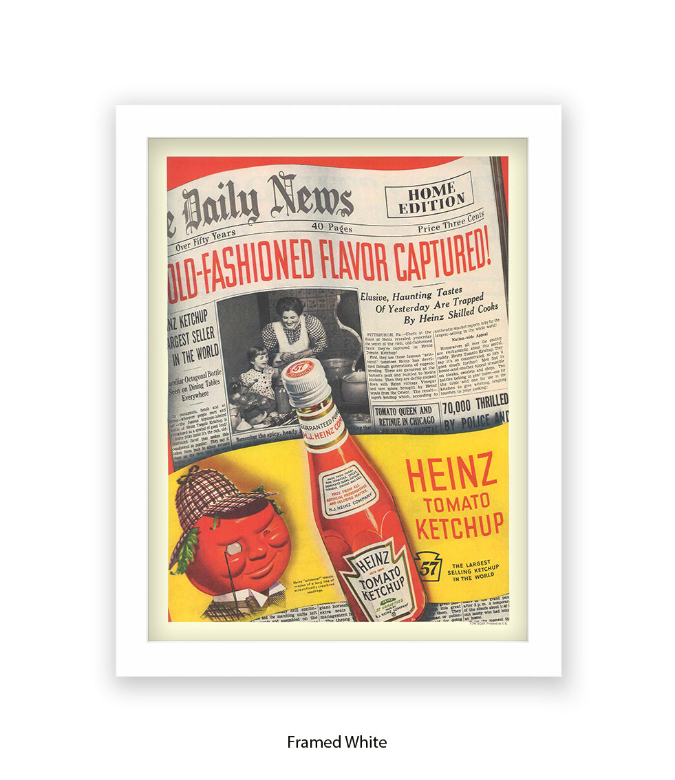 Tomato Ketchup - Old Fashioned - Art Print