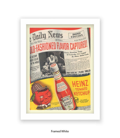 Tomato Ketchup - Old Fashioned - Art Print