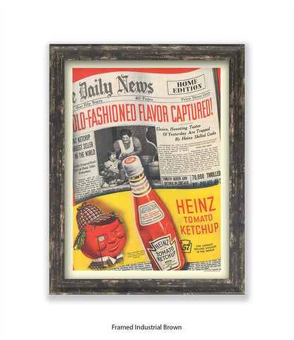 Tomato Ketchup - Old Fashioned - Art Print