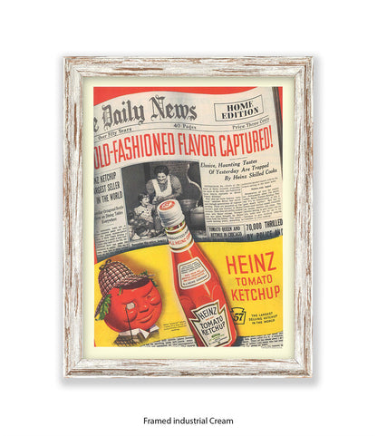 Tomato Ketchup - Old Fashioned - Art Print
