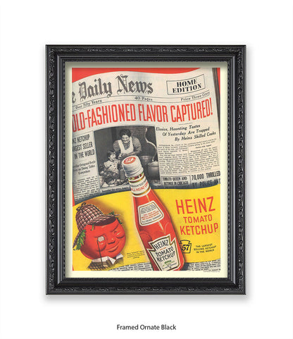 Tomato Ketchup - Old Fashioned - Art Print