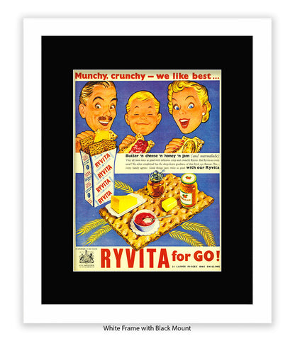 For go! - Munchy, Crunchy - Art Print