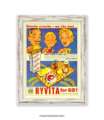 For go! - Munchy, Crunchy - Art Print