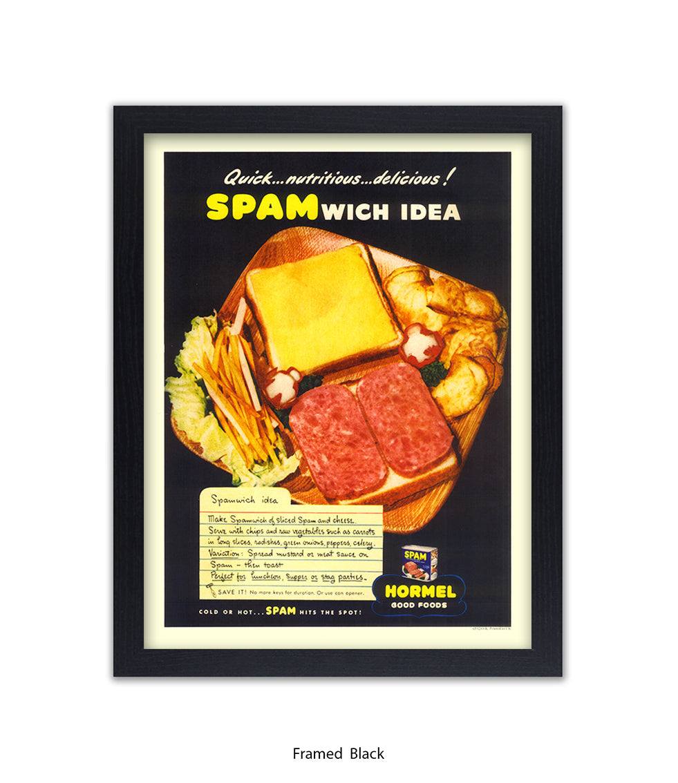 Spamwich Idea- Hormel - Art Print