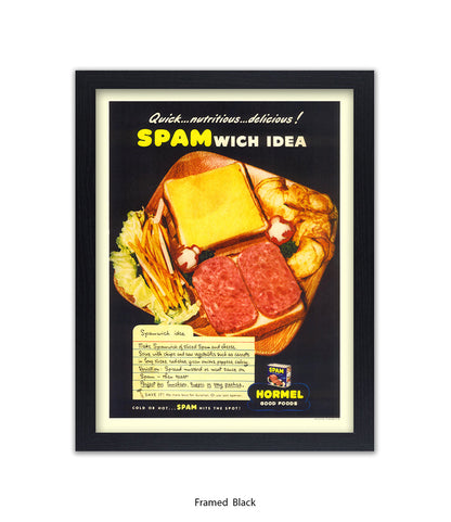 Spamwich Idea- Hormel - Art Print