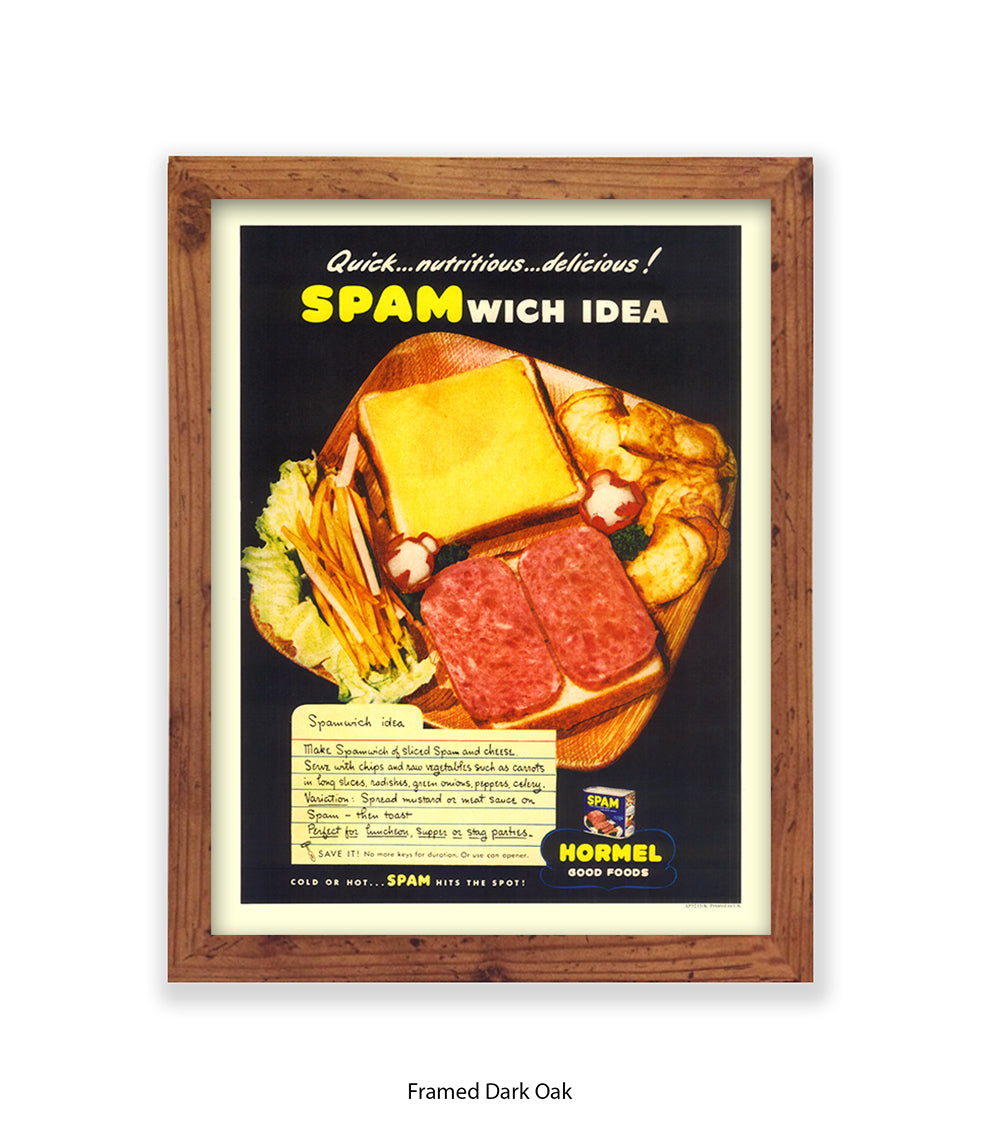 Spamwich Idea- Hormel - Art Print
