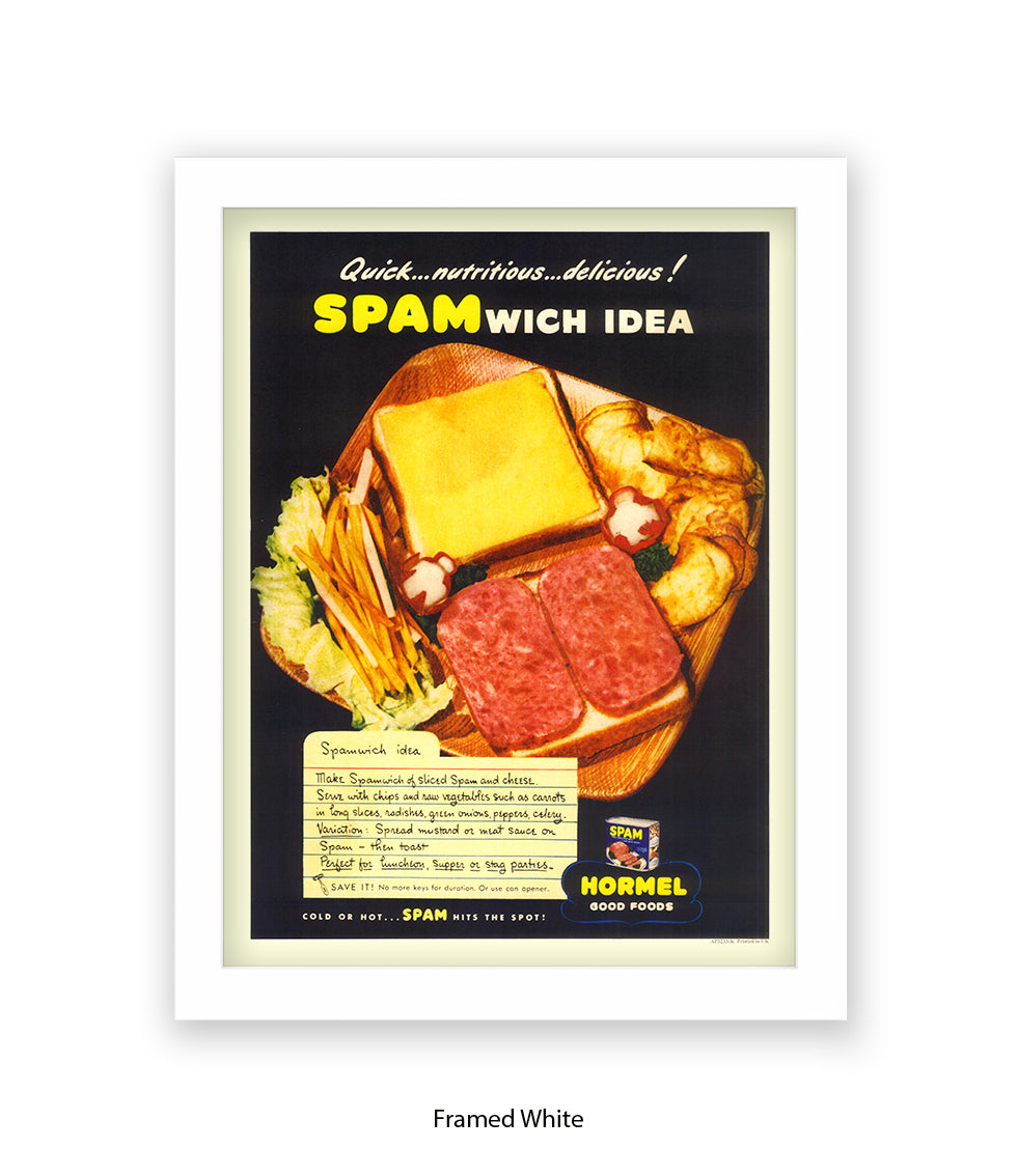 Spamwich Idea- Hormel - Art Print