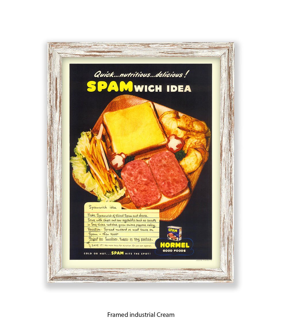Spamwich Idea- Hormel - Art Print