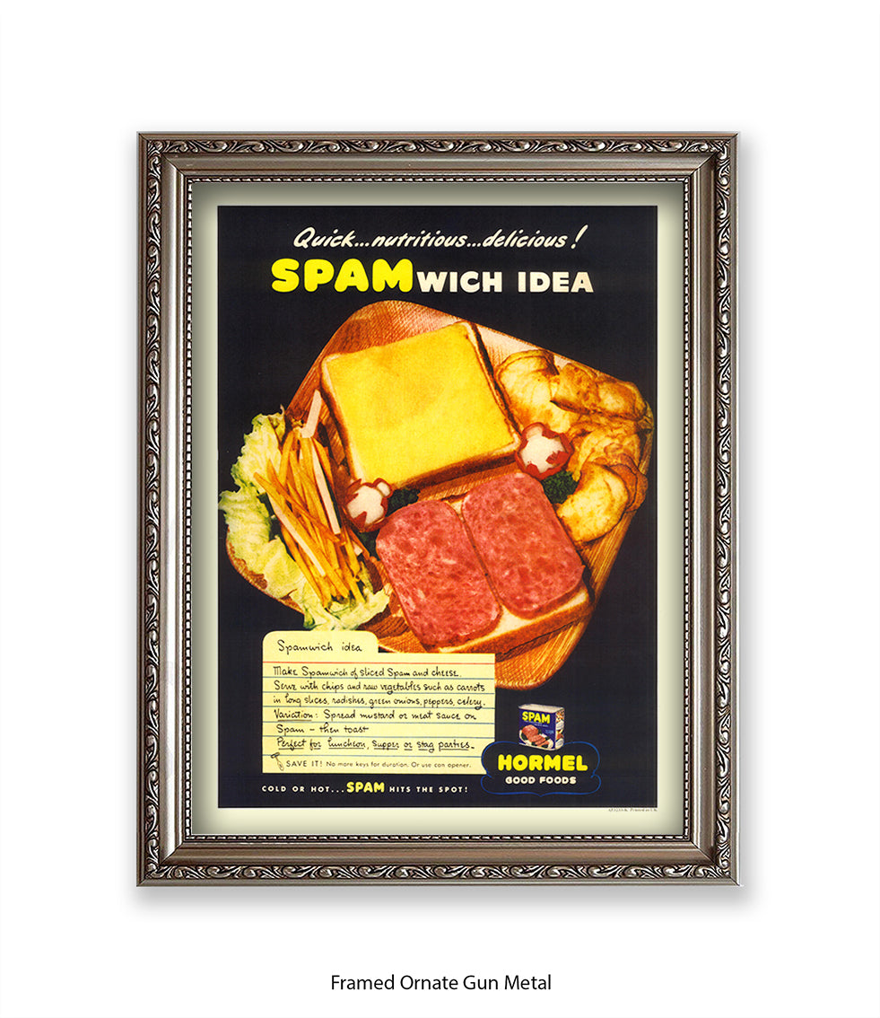 Spamwich Idea- Hormel - Art Print