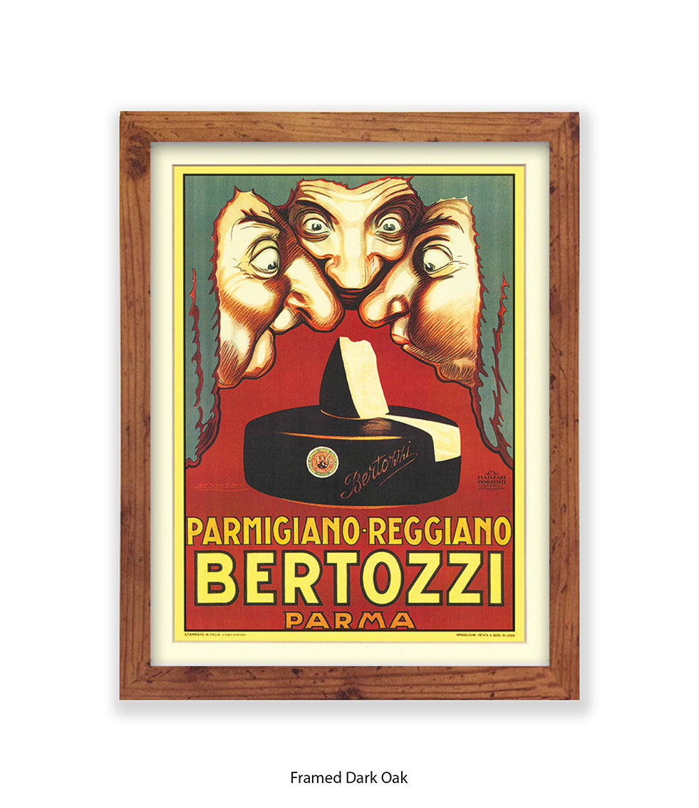 Bertozzi - Parmigiano Reggiano - Art Print