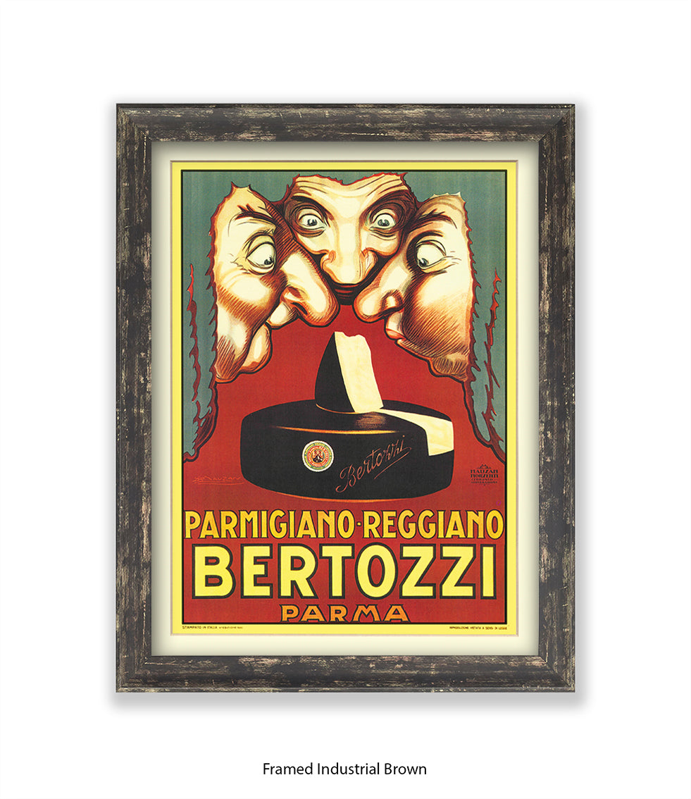 Bertozzi - Parmigiano Reggiano - Art Print