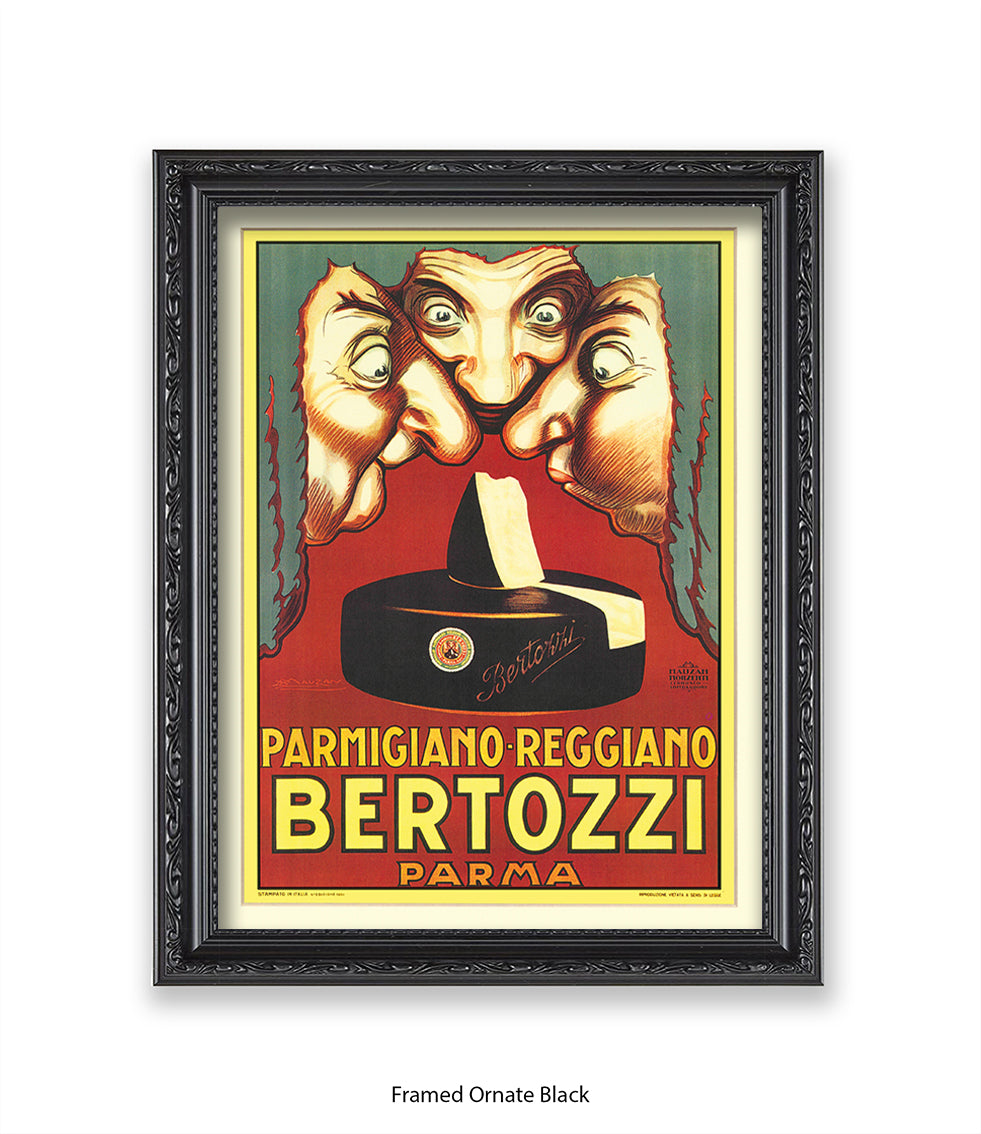 Bertozzi - Parmigiano Reggiano - Art Print