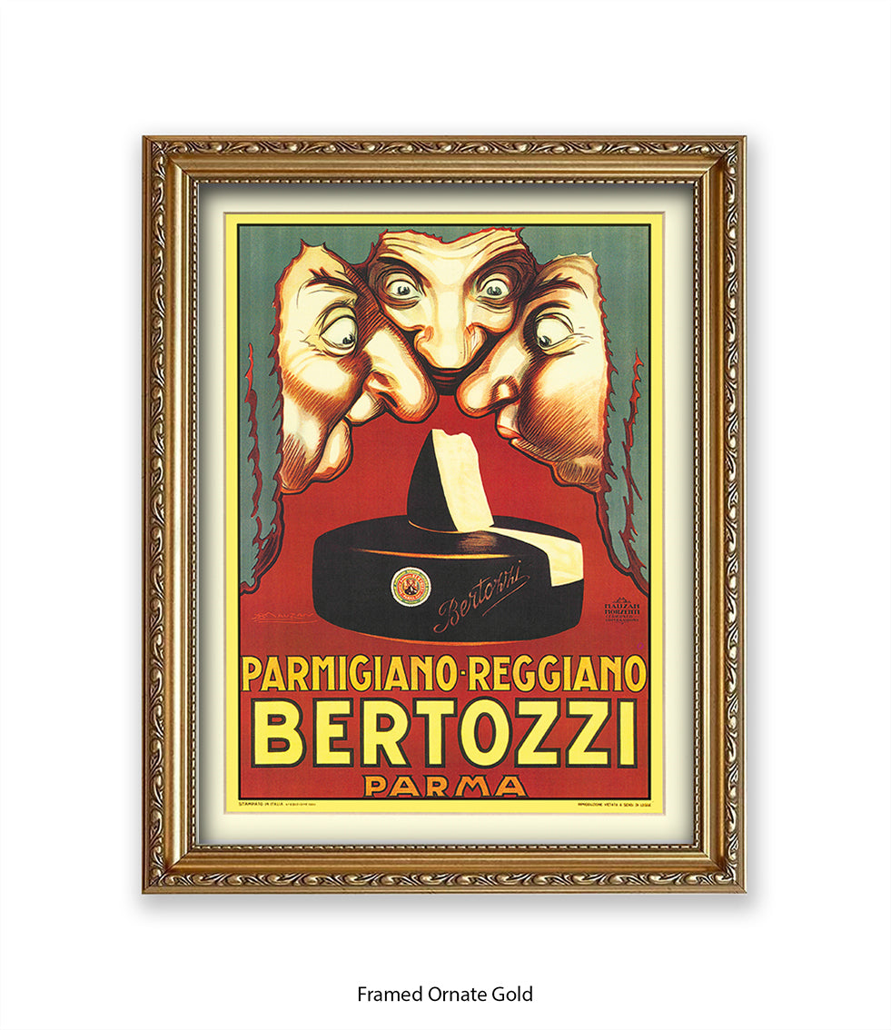 Bertozzi - Parmigiano Reggiano - Art Print