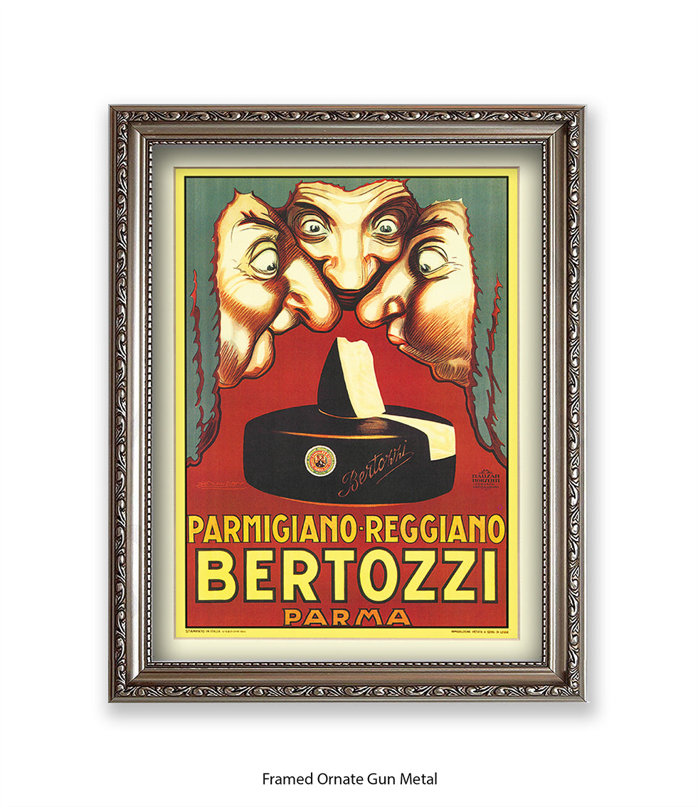Bertozzi - Parmigiano Reggiano - Art Print