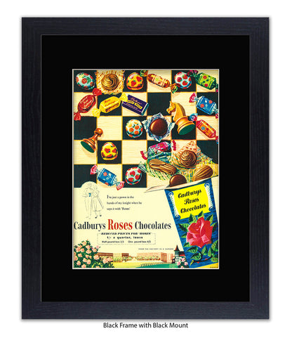 Cadbury's Roses - Art Print