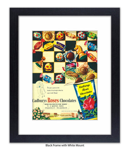 Cadbury's Roses - Art Print