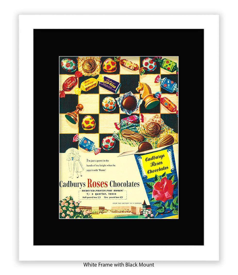Cadbury's Roses - Art Print