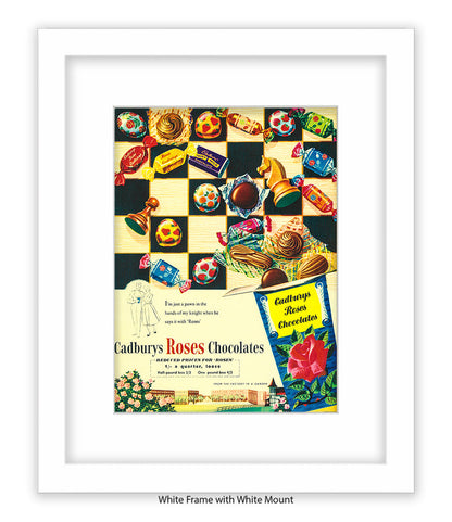 Cadbury's Roses - Art Print