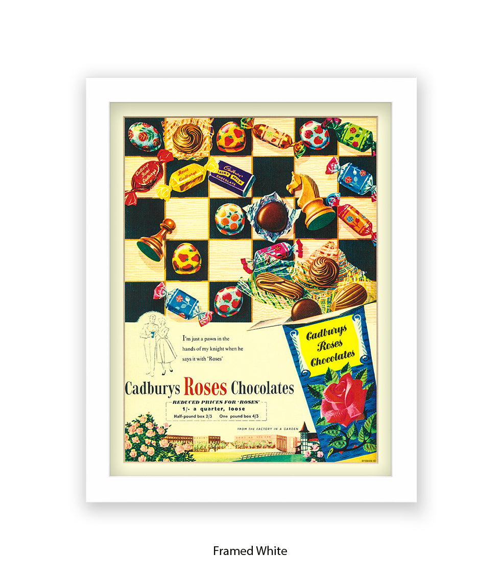 Cadbury's Roses - Art Print