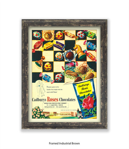 Cadbury's Roses - Art Print