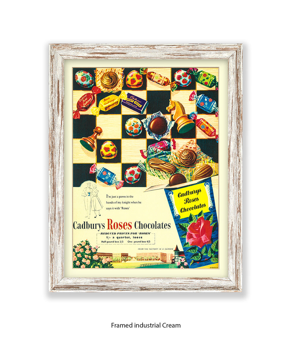 Cadbury's Roses - Art Print