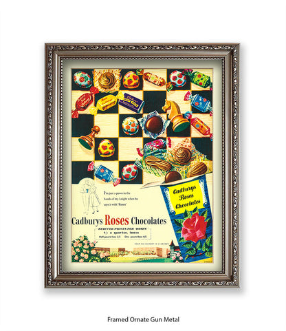 Cadbury's Roses - Art Print