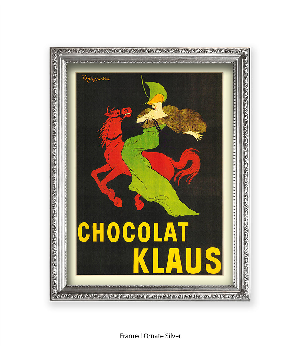 Chocolat - Klaus - Lady On Horse - Art Print