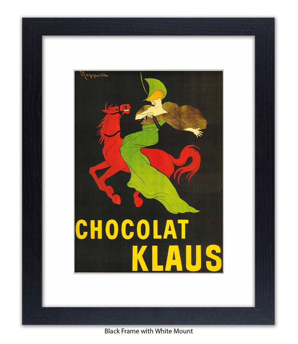 Chocolat - Klaus - Lady On Horse - Art Print