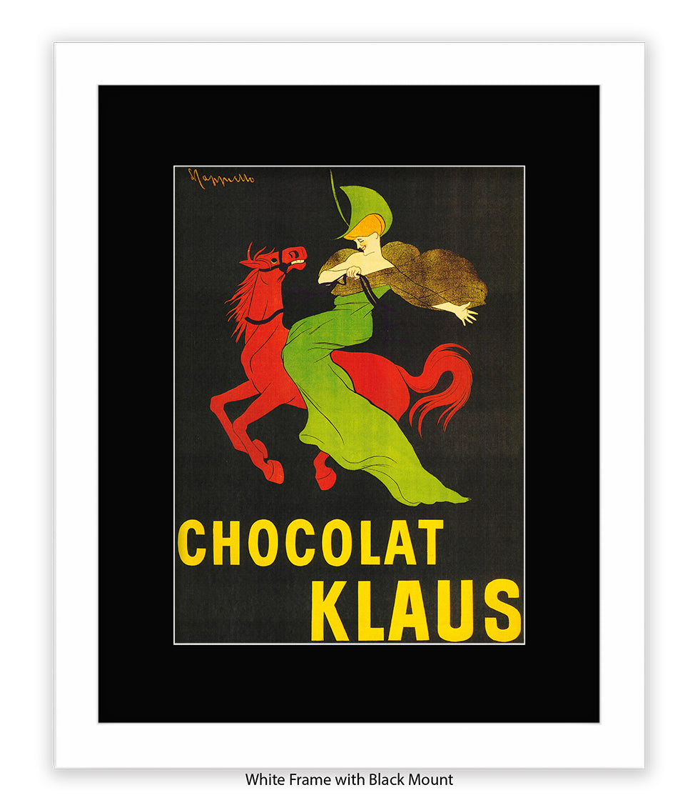 Chocolat - Klaus - Lady On Horse - Art Print