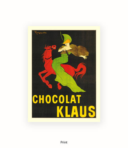 Chocolat - Klaus - Lady On Horse - Art Print
