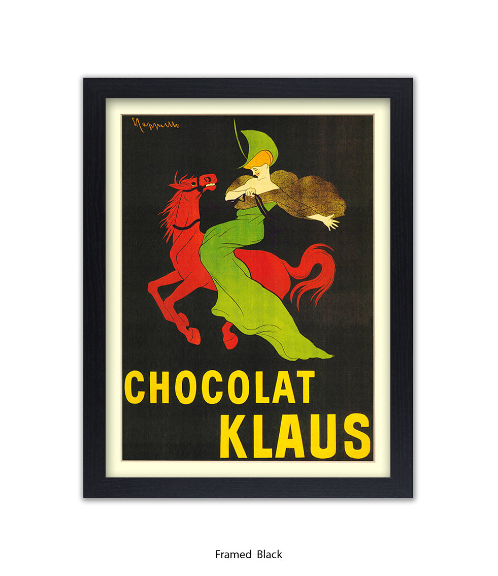 Chocolat - Klaus - Lady On Horse - Art Print