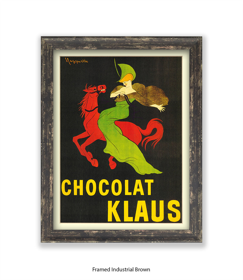 Chocolat - Klaus - Lady On Horse - Art Print