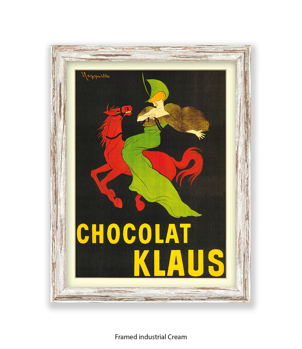 Chocolat - Klaus - Lady On Horse - Art Print