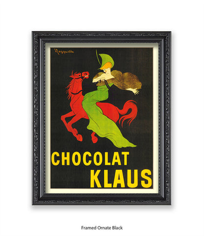 Chocolat - Klaus - Lady On Horse - Art Print