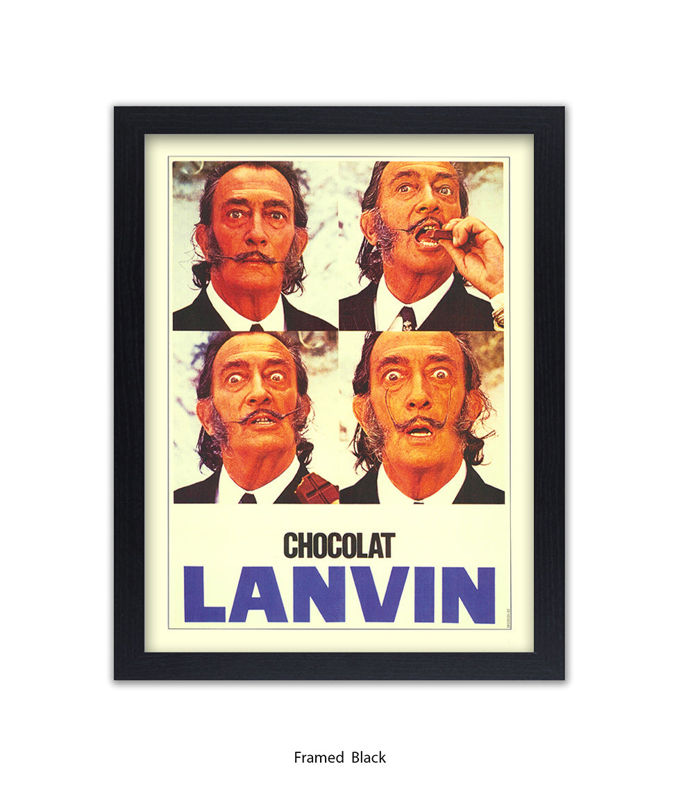 Chocolat - Lanvin - Salvador Dali - Art Print