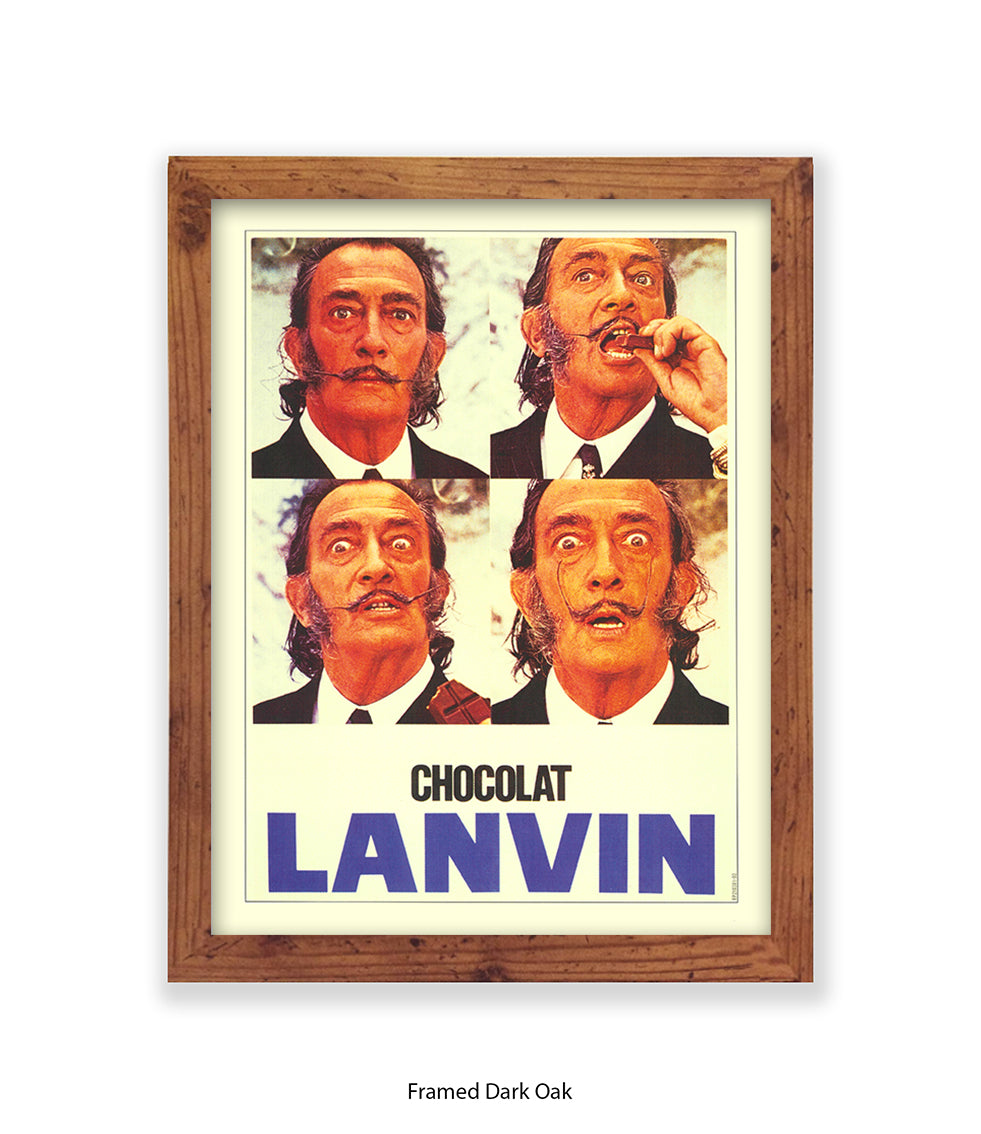 Chocolat - Lanvin - Salvador Dali - Art Print