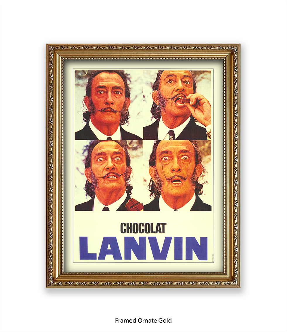 Chocolat - Lanvin - Salvador Dali - Art Print