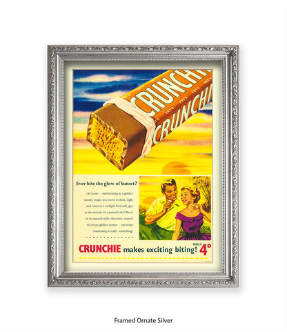 Crunchie - Makes Exciting Biting - Art Print