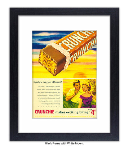Crunchie - Makes Exciting Biting - Art Print