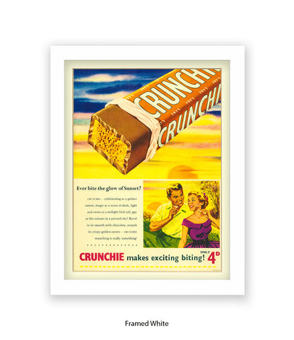 Crunchie - Makes Exciting Biting - Art Print