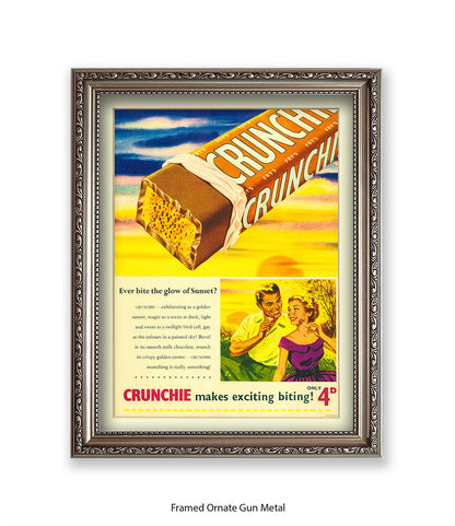 Crunchie - Makes Exciting Biting - Art Print
