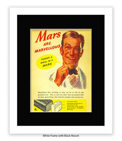 Mars - Are Marvellous  - Art Print
