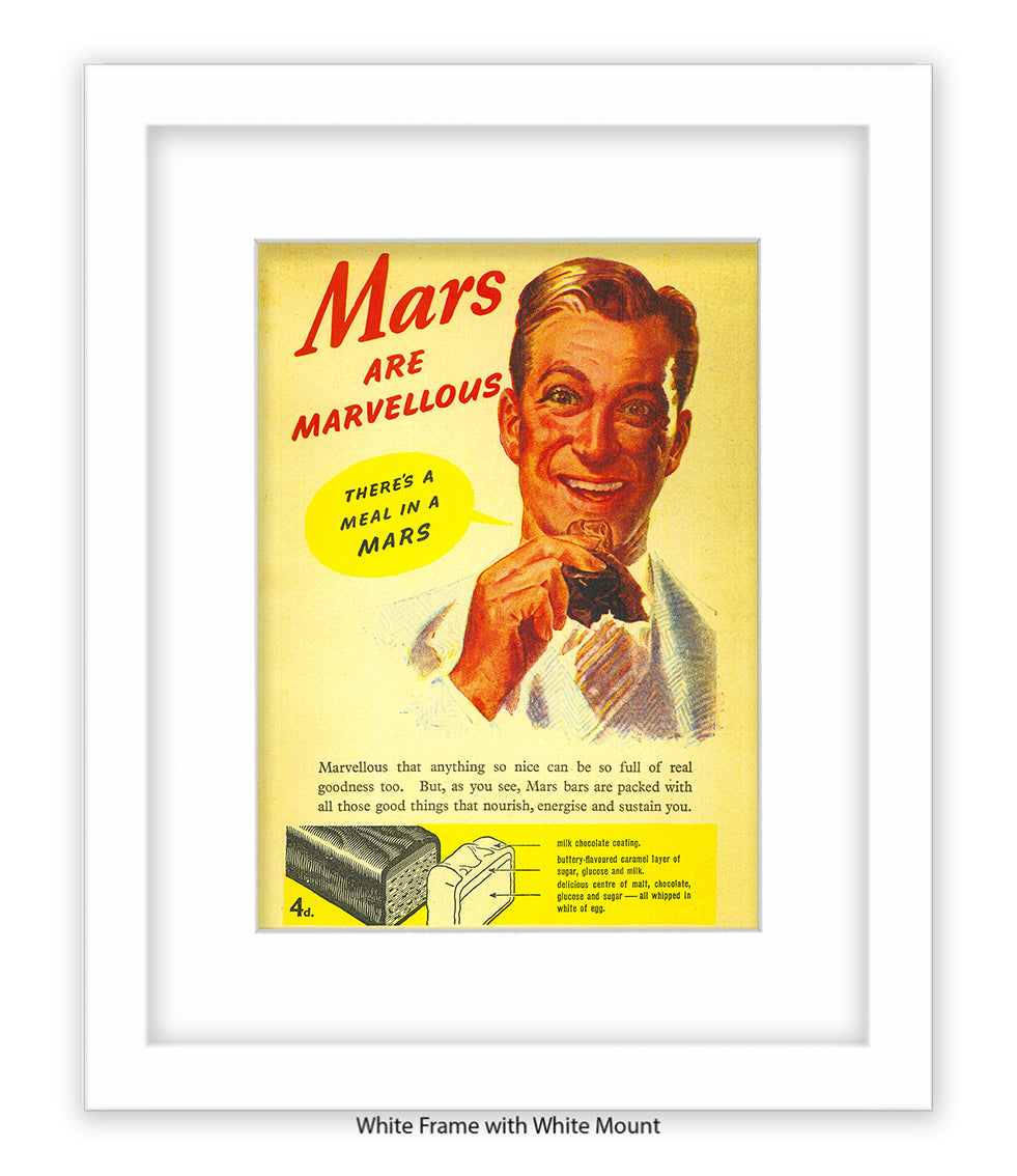 Mars - Are Marvellous  - Art Print
