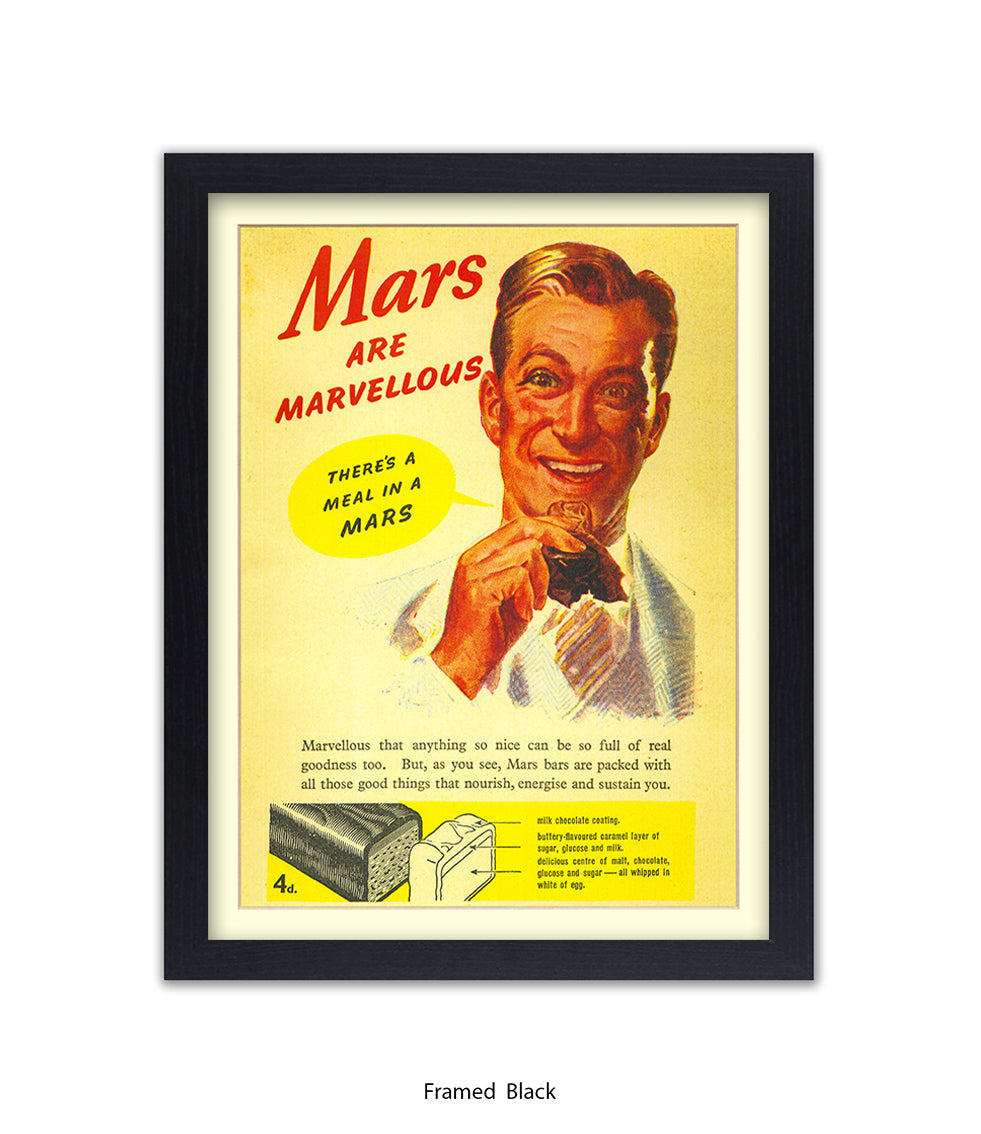 Mars - Are Marvellous  - Art Print