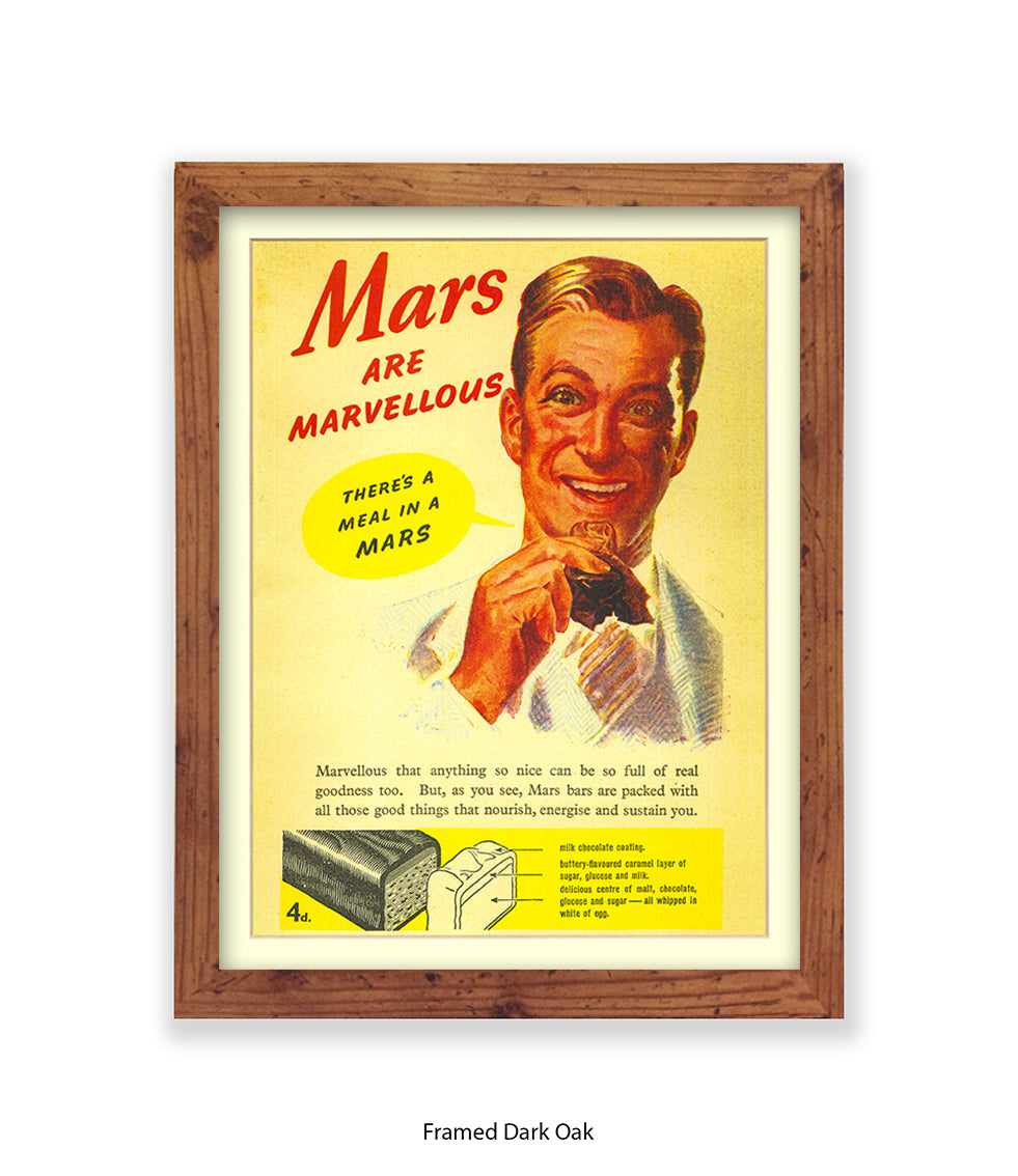 Mars - Are Marvellous  - Art Print