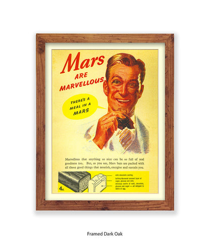 Mars - Are Marvellous  - Art Print