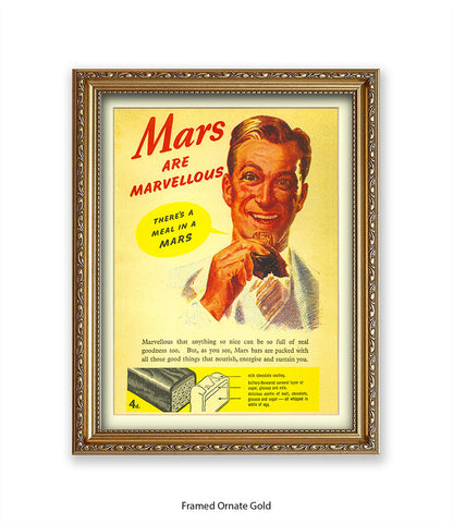 Mars - Are Marvellous  - Art Print