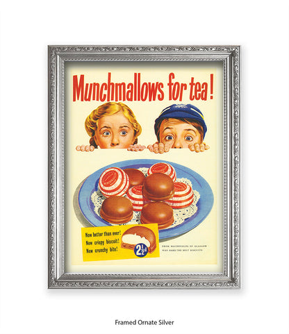 Marshmallows For Tea -  Art Print