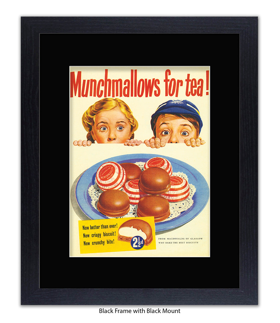 Marshmallows For Tea -  Art Print